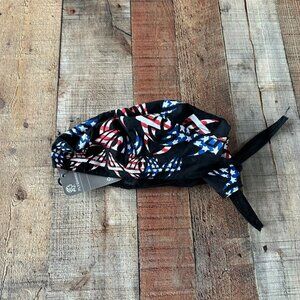 Flydanna Zan head gear head wrap skull cap for motorcycle helmet patriotic